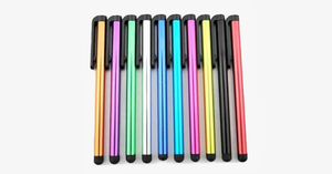 10 Piece Touchscreen Rainbow Stylus Pen Set - FREE SHIP DEALS