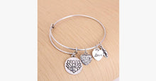 Load image into Gallery viewer, Lotus Love Charm Bangle