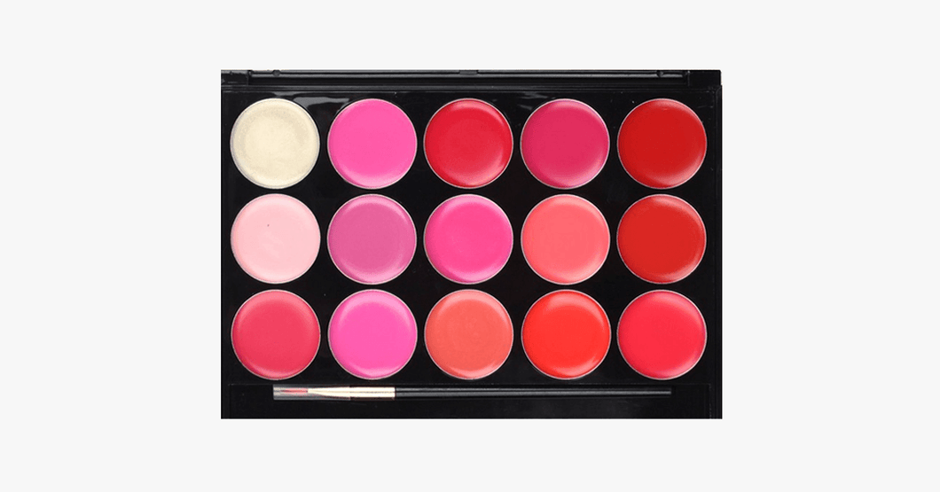 15 Color Lip Gloss palette - FREE SHIP DEALS