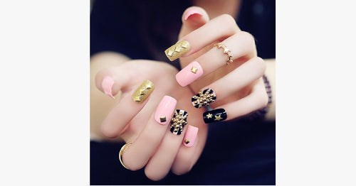Acrylic Studded Nails - FREE SHIP DEALS
