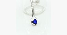 Load image into Gallery viewer, Love Bottle Gemstone Pendant Necklace