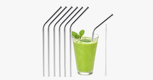 6pcs Reusable Stainless Steel Drinking Straws - FREE SHIP DEALS