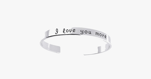18k Gold Plated - I Love You More Bangle - FREE SHIP DEALS