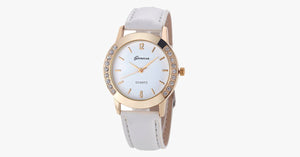 Analog Leather Quartz Watch - FREE SHIP DEALS