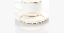 Load image into Gallery viewer, Positive Mind Bangle