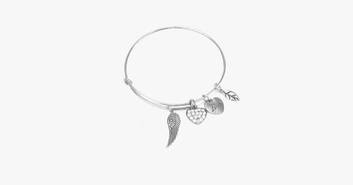 Angel Love Charm Bangle - FREE SHIP DEALS