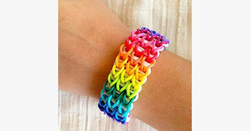 5 Pack Rainbow Loom Bands - FREE SHIP DEALS