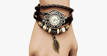 Load image into Gallery viewer, Leaf Vintage Wrap Watch