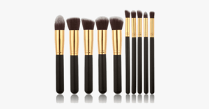 10 Piece Kabuki Brush Set - FREE SHIP DEALS