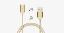 Load image into Gallery viewer, 2.4A High Speed Charging Magnetic Cable for iPhone &amp; Android Devices - FREE SHIP DEALS