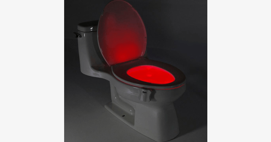 8-Color LED Sensored Toilet PotLight - FREE SHIP DEALS
