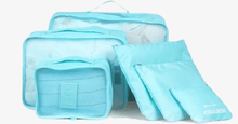 Load image into Gallery viewer, 6 PC Portable Travel Luggage Packing Cubes