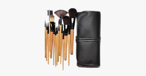 12 Piece Premium Wood Brush Set - FREE SHIP DEALS