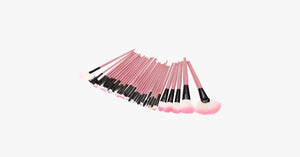 32 Piece Professional Pink Makeup Brush Set - FREE SHIP DEALS