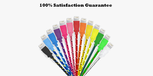 10 FEET (3M) BRAIDED LIGHTNING CABLE FOR IPHONE 5 | 5C | 5S | 6 | 6PLUS - FREE SHIP DEALS