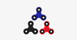3-Pack: Fidget Hand Tri-Spinner Anxiety & Stress Reliever - FREE SHIP DEALS