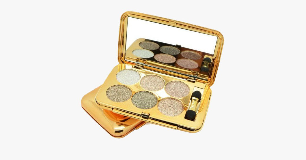 6 Color Crushed Shine Palette - FREE SHIP DEALS