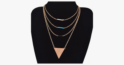 4 Layer Beads Necklace - FREE SHIP DEALS