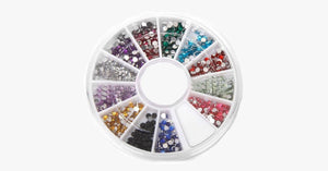 12 Color Nailart Manicure Wheels - FREE SHIP DEALS