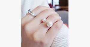 18K Pearl Ring - FREE SHIP DEALS