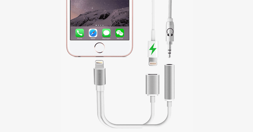 2 in 1 Earphone & Lightning Adapter for iPhone - FREE SHIP DEALS