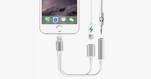 2 in 1 Earphone & Lightning Adapter for iPhone - FREE SHIP DEALS