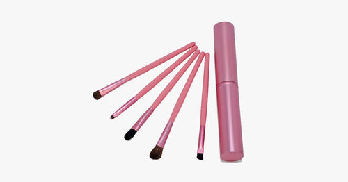 5 Piece Professional Eyeshadow Brush Set - FREE SHIP DEALS