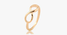 Load image into Gallery viewer, 18k Gold Plated Infinity Ring
