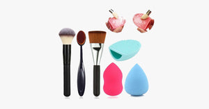6 Piece Brush Sponge Combo - FREE SHIP DEALS