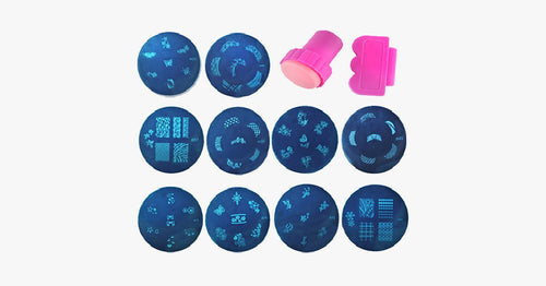 81 Designs Nail Art Template Set - FREE SHIP DEALS